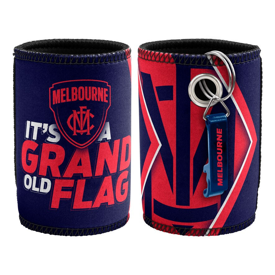 Melbourne Demons Can Cooler And Bottle Opener
