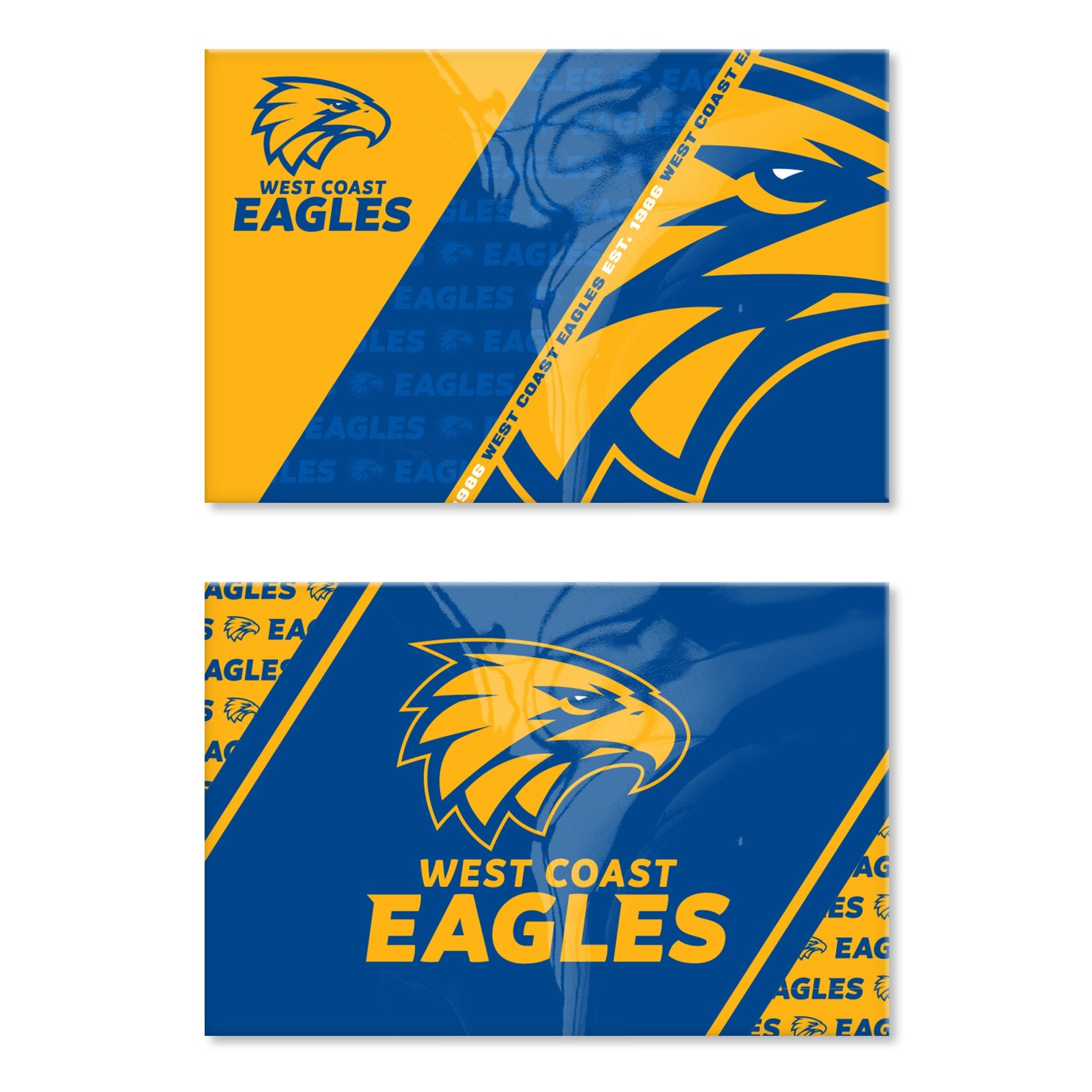 West Coast Eagles Magnets - Set Of 2