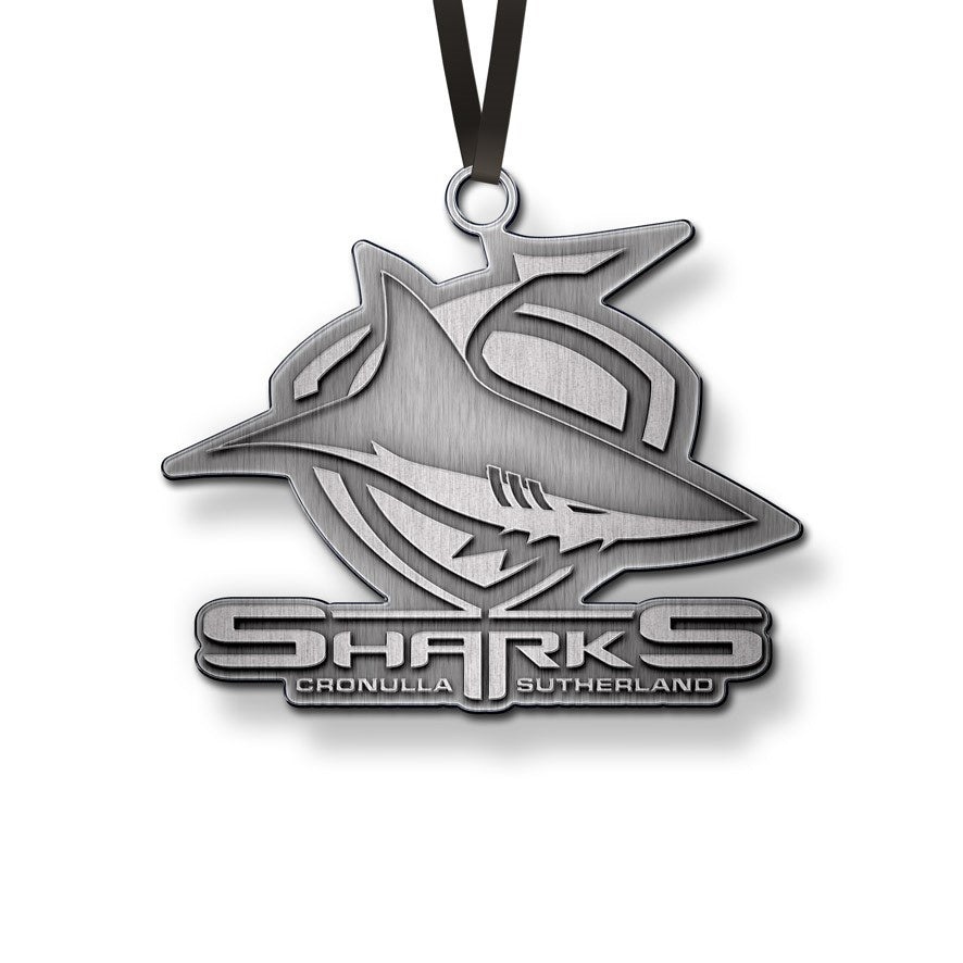 Cronulla Sharks Metal Ornament
