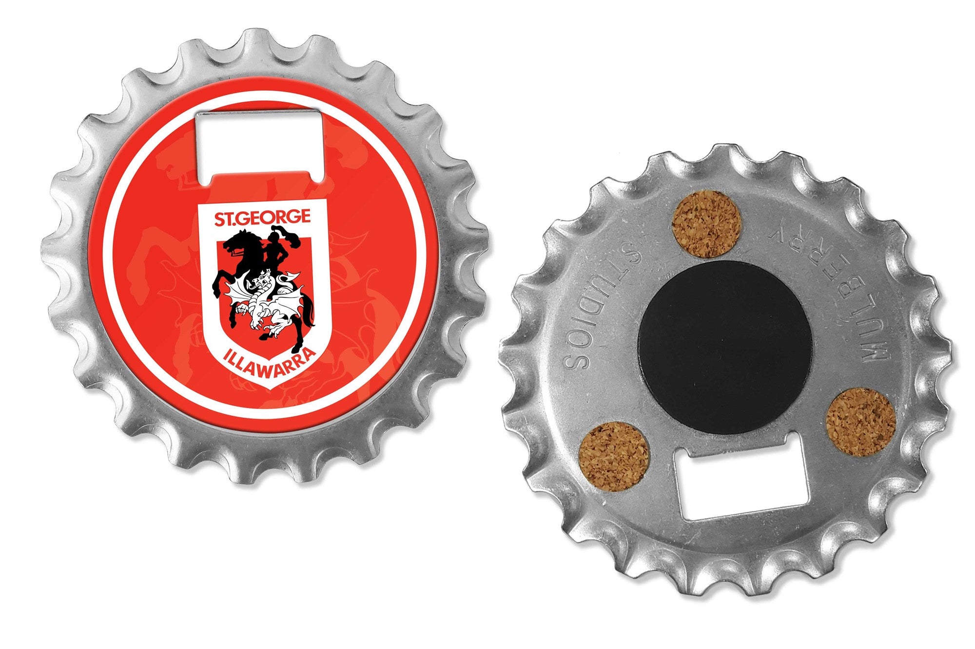 St George Illawarra Dragons 3 in 1 Bottle Opener