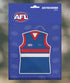 Western Bulldogs Guernsey Air Freshener