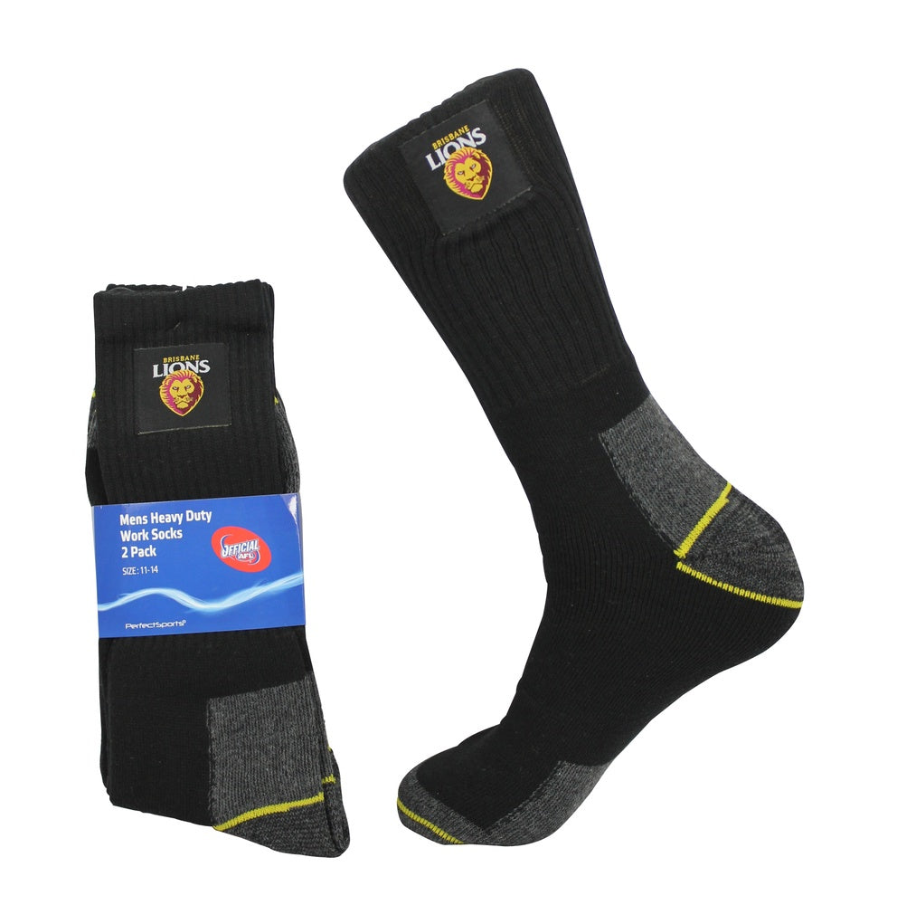 Brisbane Lions Work Socks