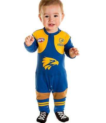 West Coast Eagles Baby  Footysuit