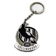 Collingwood Magpies Logo Keyring