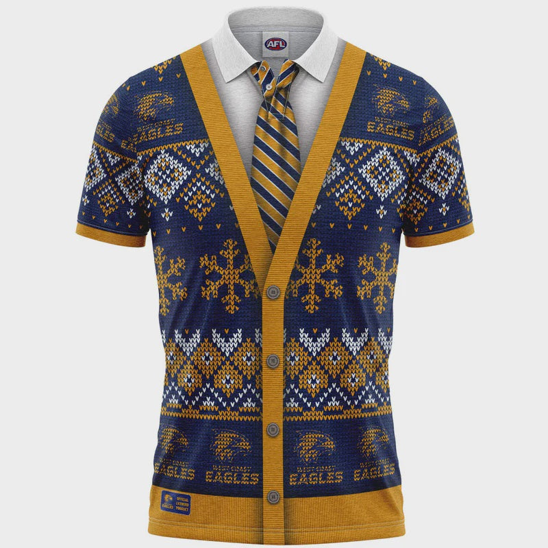 West Coast Eagles "Iceman" Christmas Polo