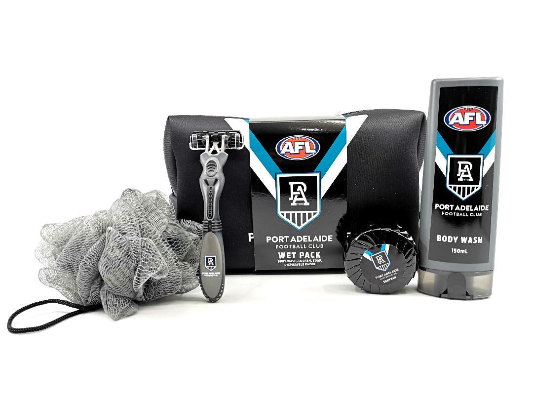 Port Adelaide Power Wet Pack Gift Set