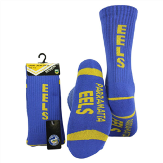Parramatta Eels Crew Socks