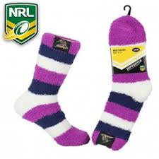 Melbourne Storm Bed Socks