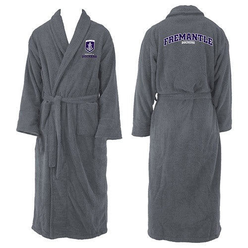 Fremantle Dockers Adult Bathrobe - Dressing Gown