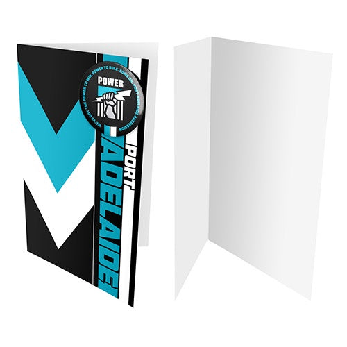 Port Adelaide Power Badge Card