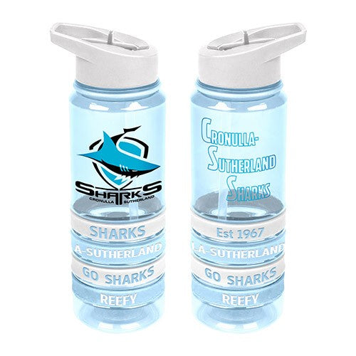 Cronulla Sharks  Drink Bottle With Bands