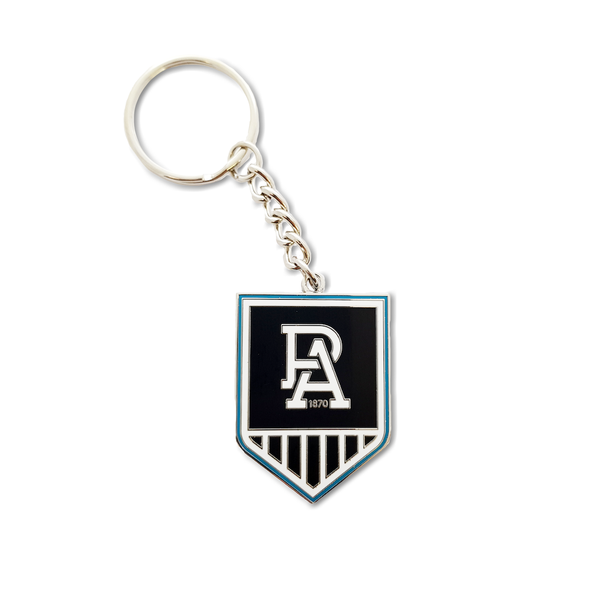 Port Adelaide Power Logo Keyring