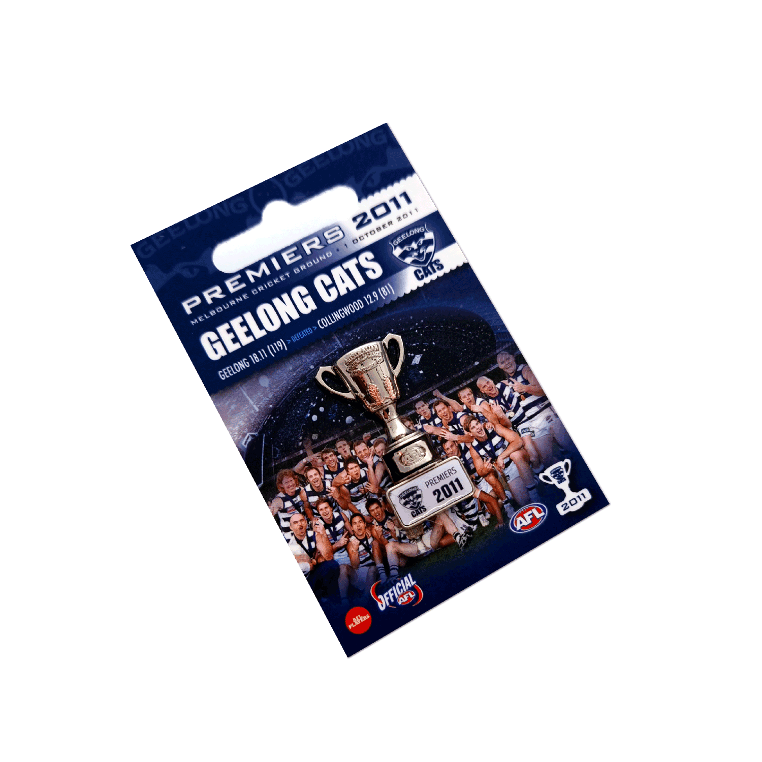 Geelong Cats 2011 Premiership Cup Pin