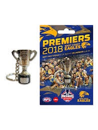 West Coast Eagles 2018 Premiership Cup Keyring