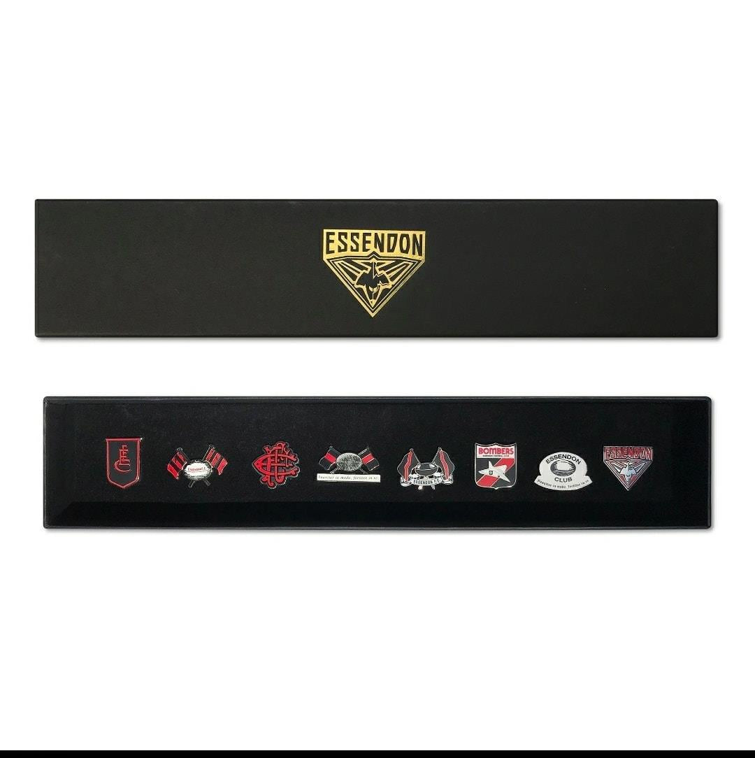 Essendon Bombers Evolution Pin Set