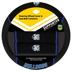 Canterbury Bulldogs Steering Wheel Cover