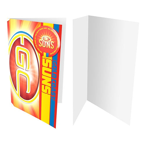 Gold Coast Suns Badge Card