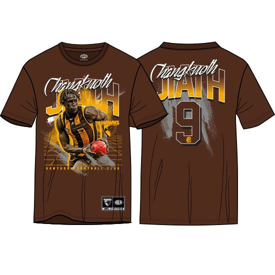 Hawthorn Hawks Youth Player Tee - Changkuoth Jiath