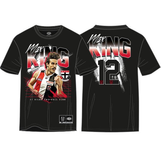 St Kilda Saints Youth Player Tee - Max King