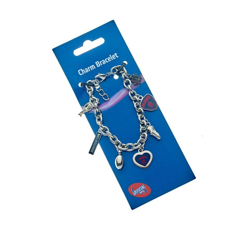 Melbourne Demons Charm Bracelet
