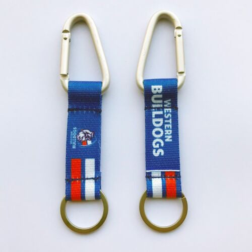Western Bulldogs Carabiner Keyring