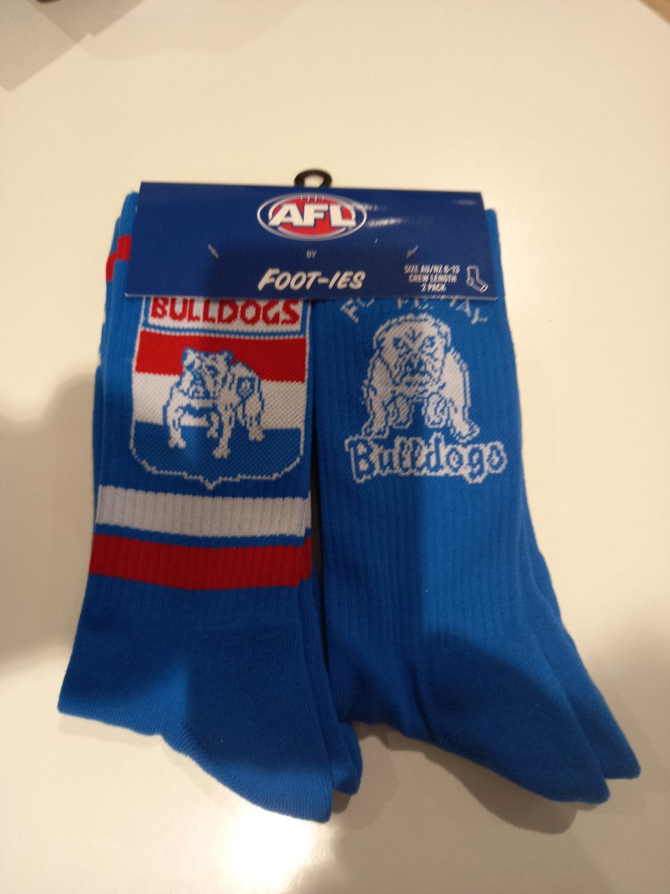Western Bulldogs Heritage Crew socks - 2 Pack