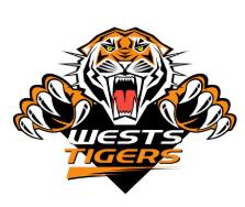 West Tigers Jewellery