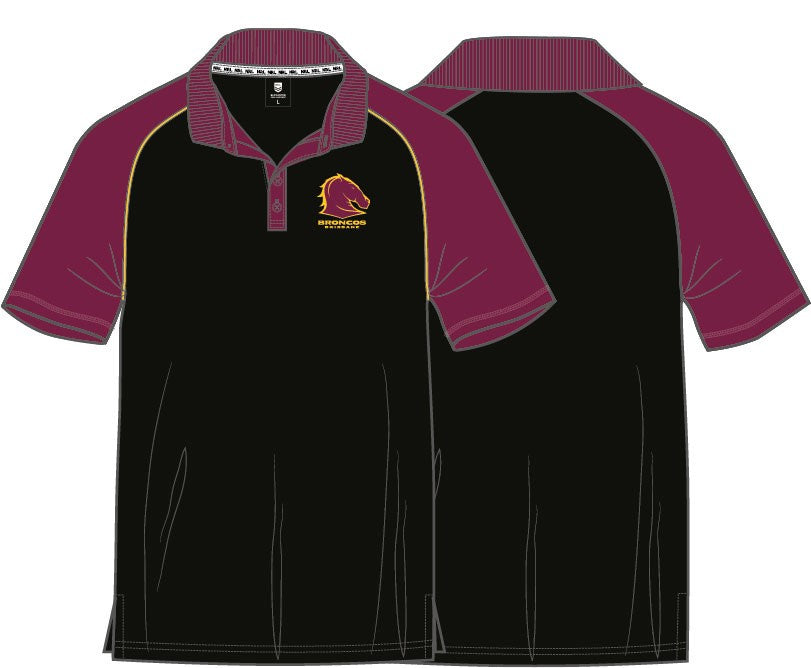Brisbane Broncos Performance Polo -
