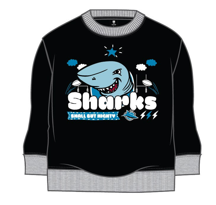 Cronulla Sharks Baby Crew Jumper