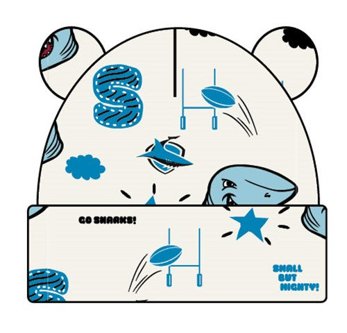 Cronulla Sharks Baby Cloud Beanie