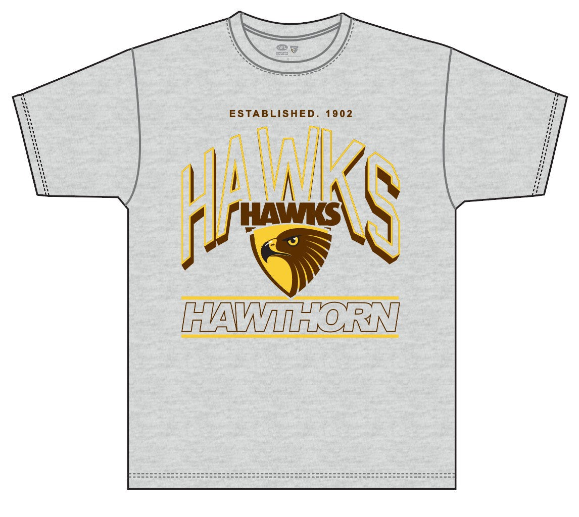 Hawthorn Hawks Arch Stack Tee