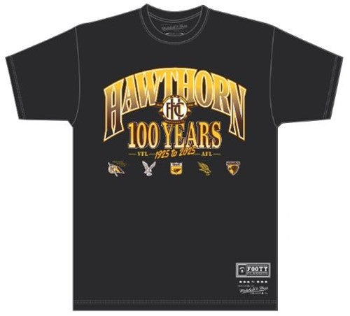 Hawthorn Hawks 100 Years Tee