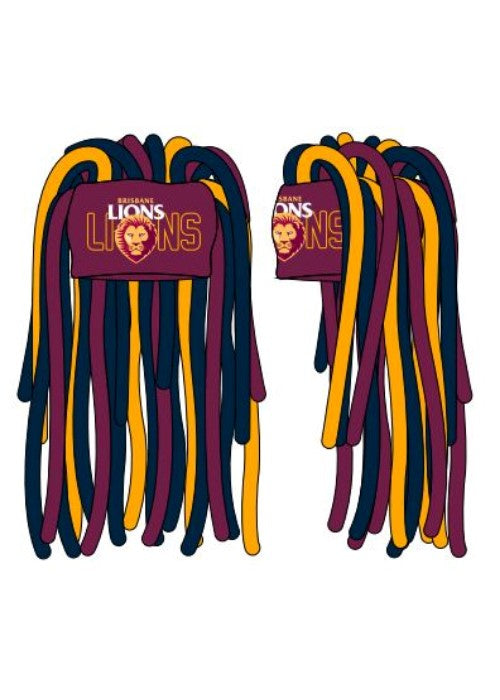 Brisbane Lions Dreadlock Beanie