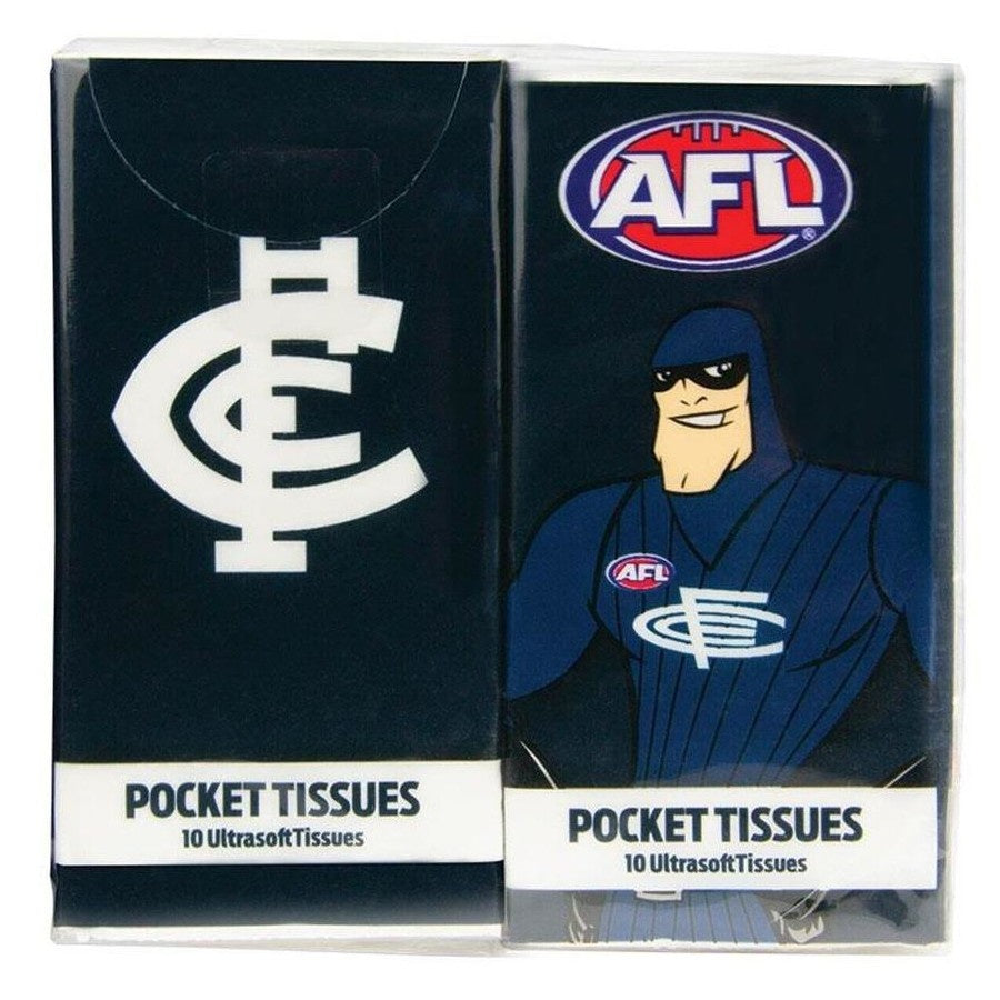 Carlton Blues Tissues 4 Pack
