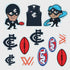 Carlton Blues Sticker Sheet