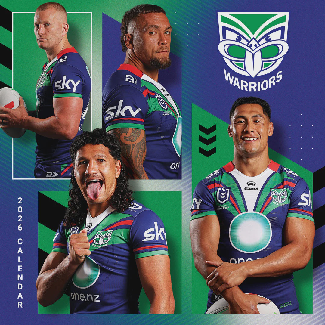 New Zealand Warriors 2026 Calendar