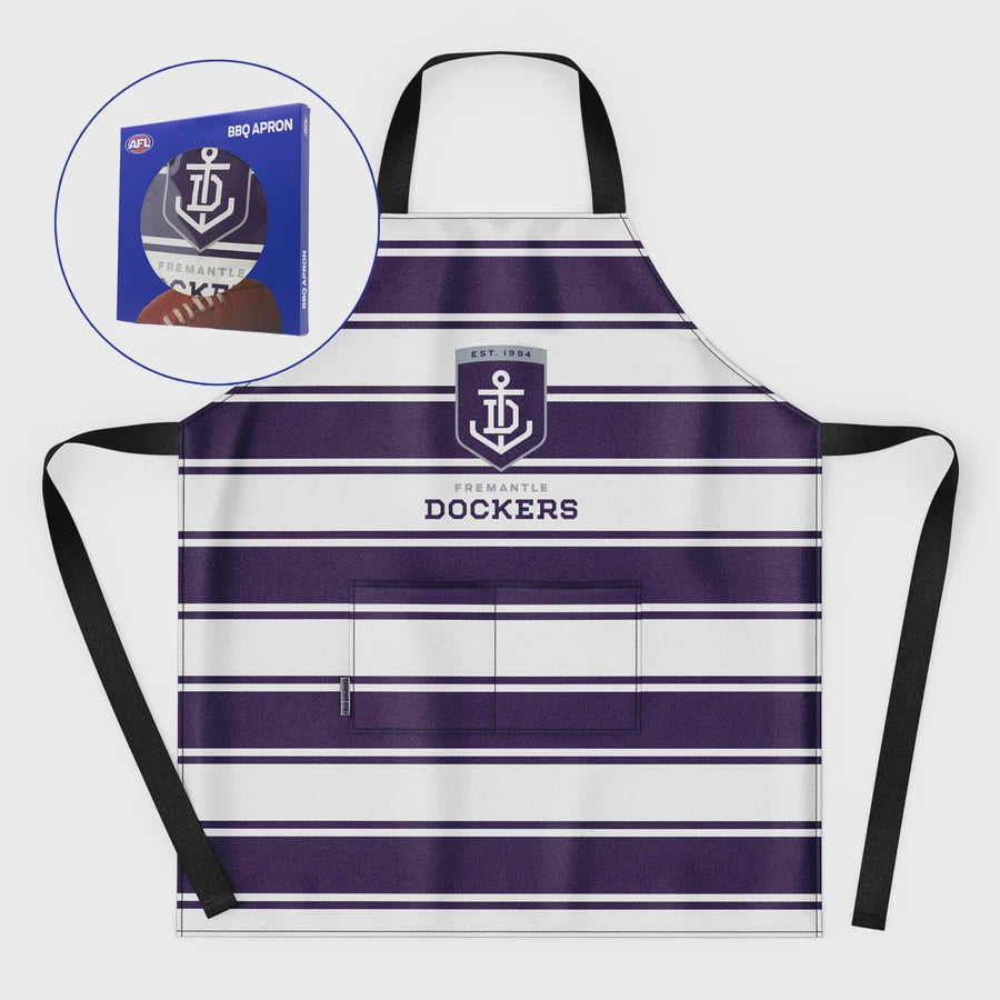 Fremantle Dockers Snagged BBQ Apron
