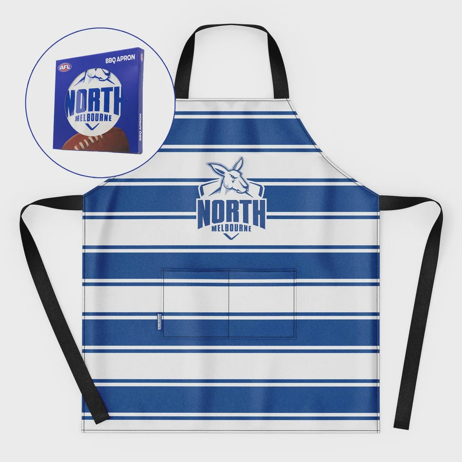 North Melbourne Kangaroos Snagged BBQ Apron