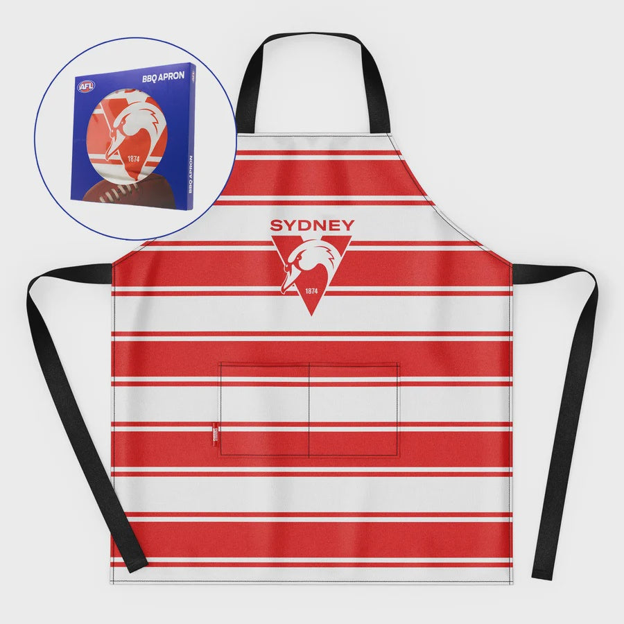 Sydney Swans Snagged BBQ Apron