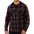 Essendon Bombers Hooded Flannel Shirt
