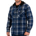 Geelong Cats Hooded Flannel Shirt