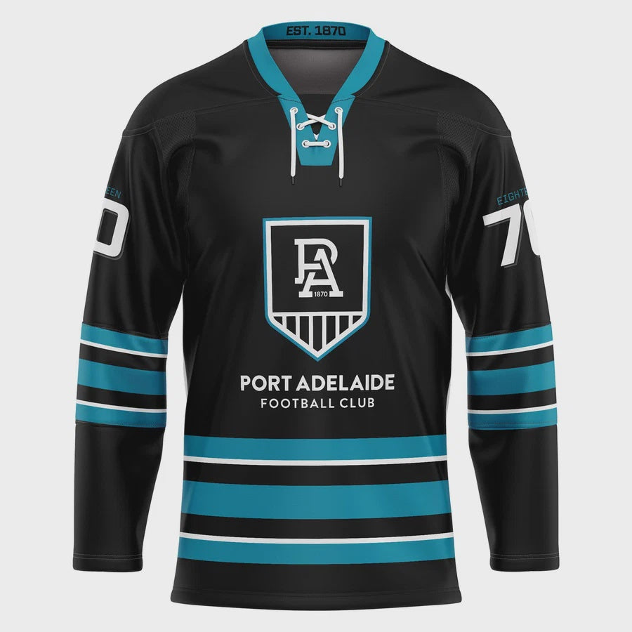 Port Adelaide Power Bruiser Hockey Jersey