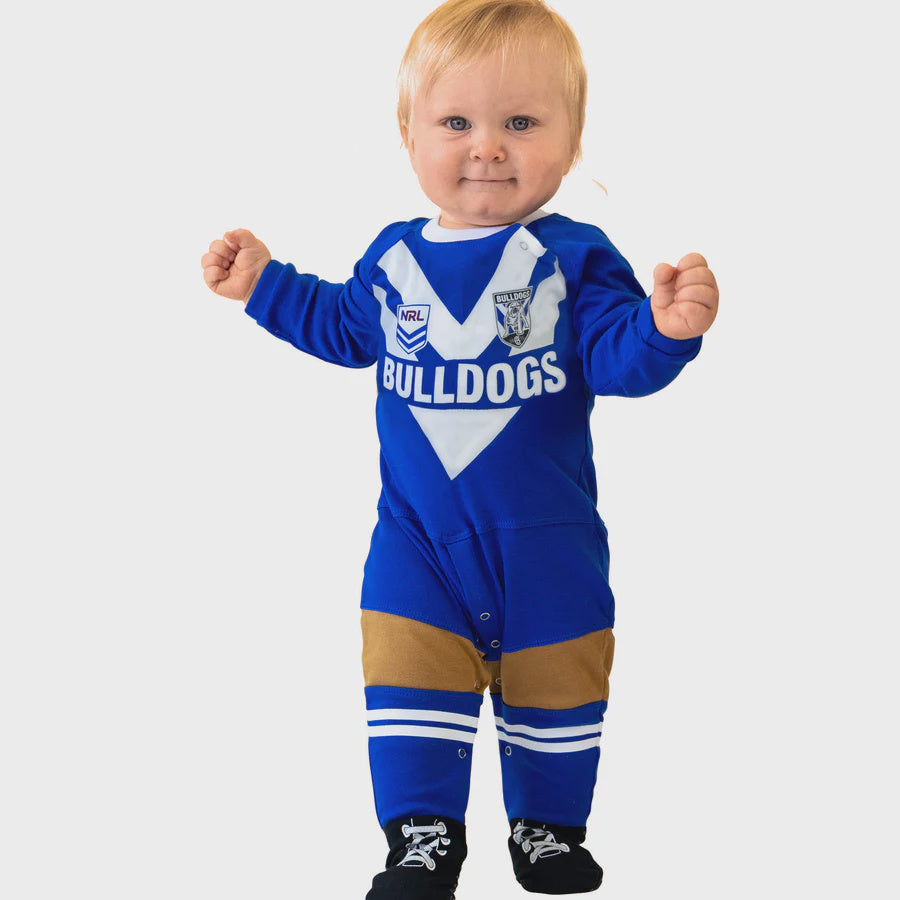 Canterbury Bulldogs Baby Footysuit