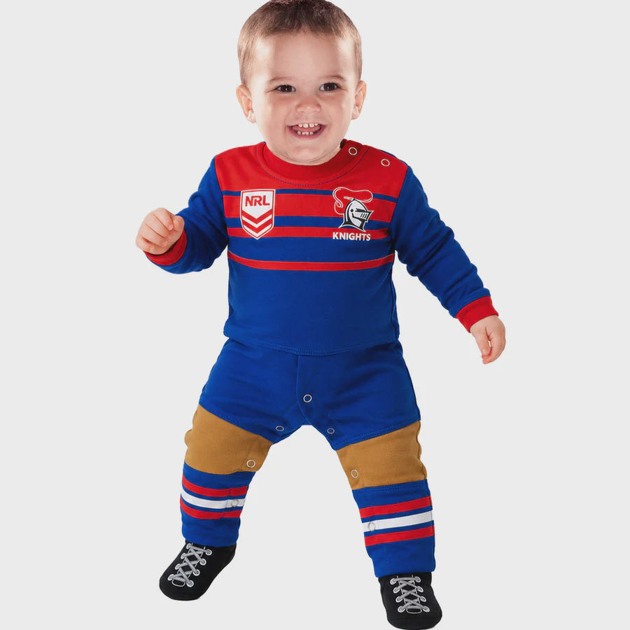 Newcastle Knights Baby Footysuit