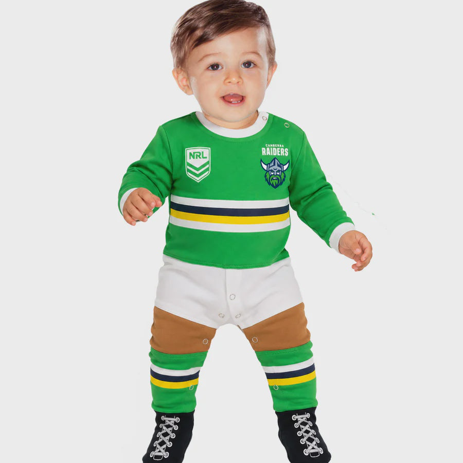 Canberra Raiders Baby Footysuit