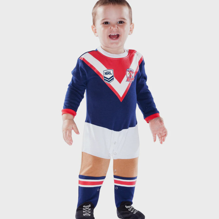 Sydney Roosters Baby Footysuit