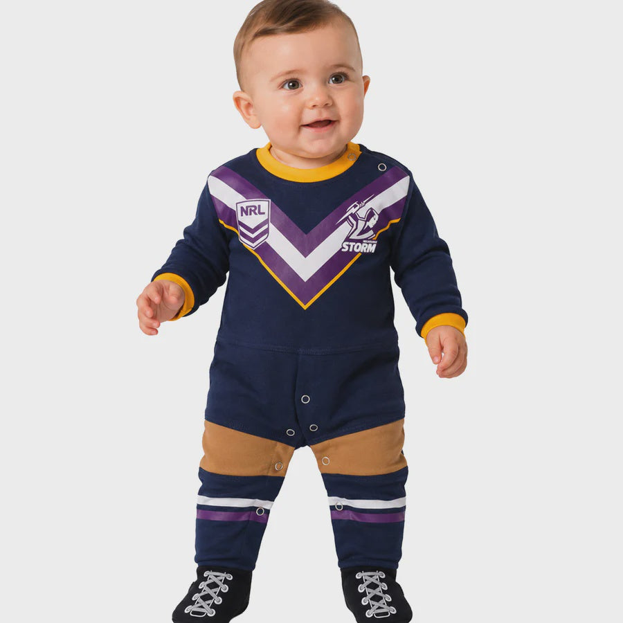Melbourne Storm Baby Footysuit