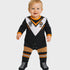 West Tigers Baby Footysuit