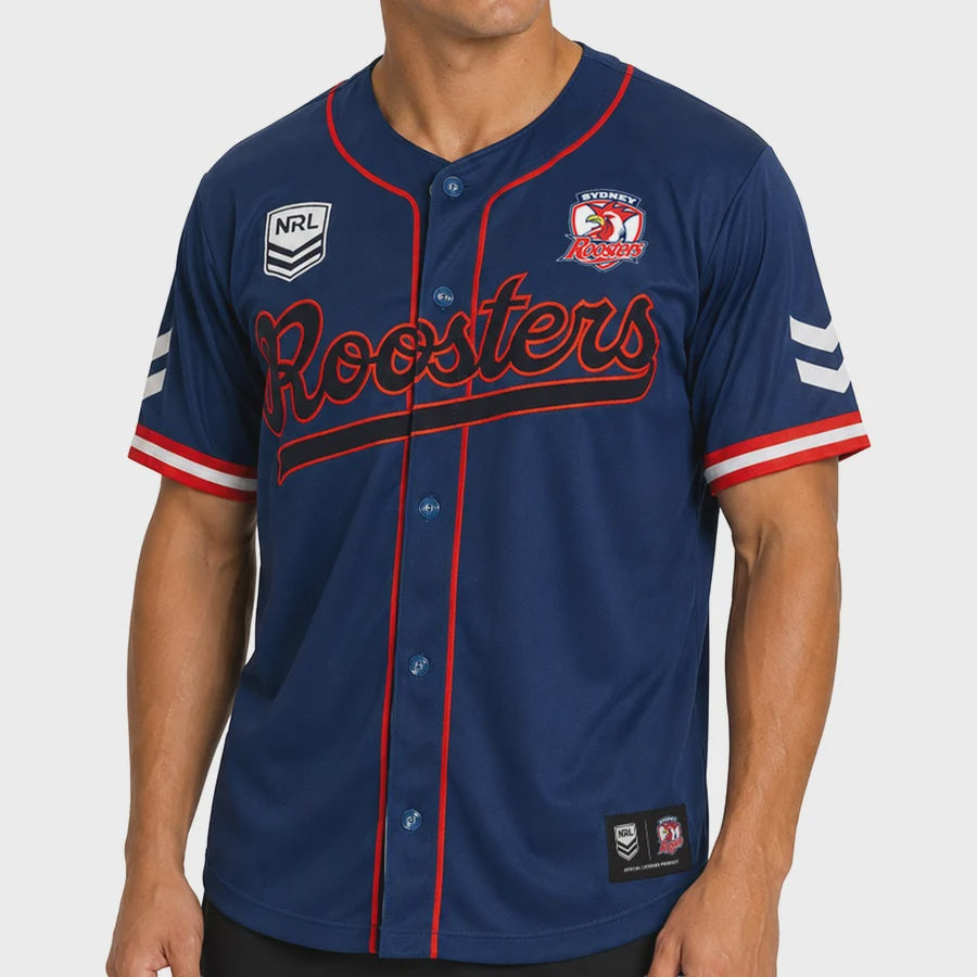Sydney Roosters Homer Baseball Shirt