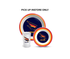 Adelaide Crows 3 Piece Dinner Set